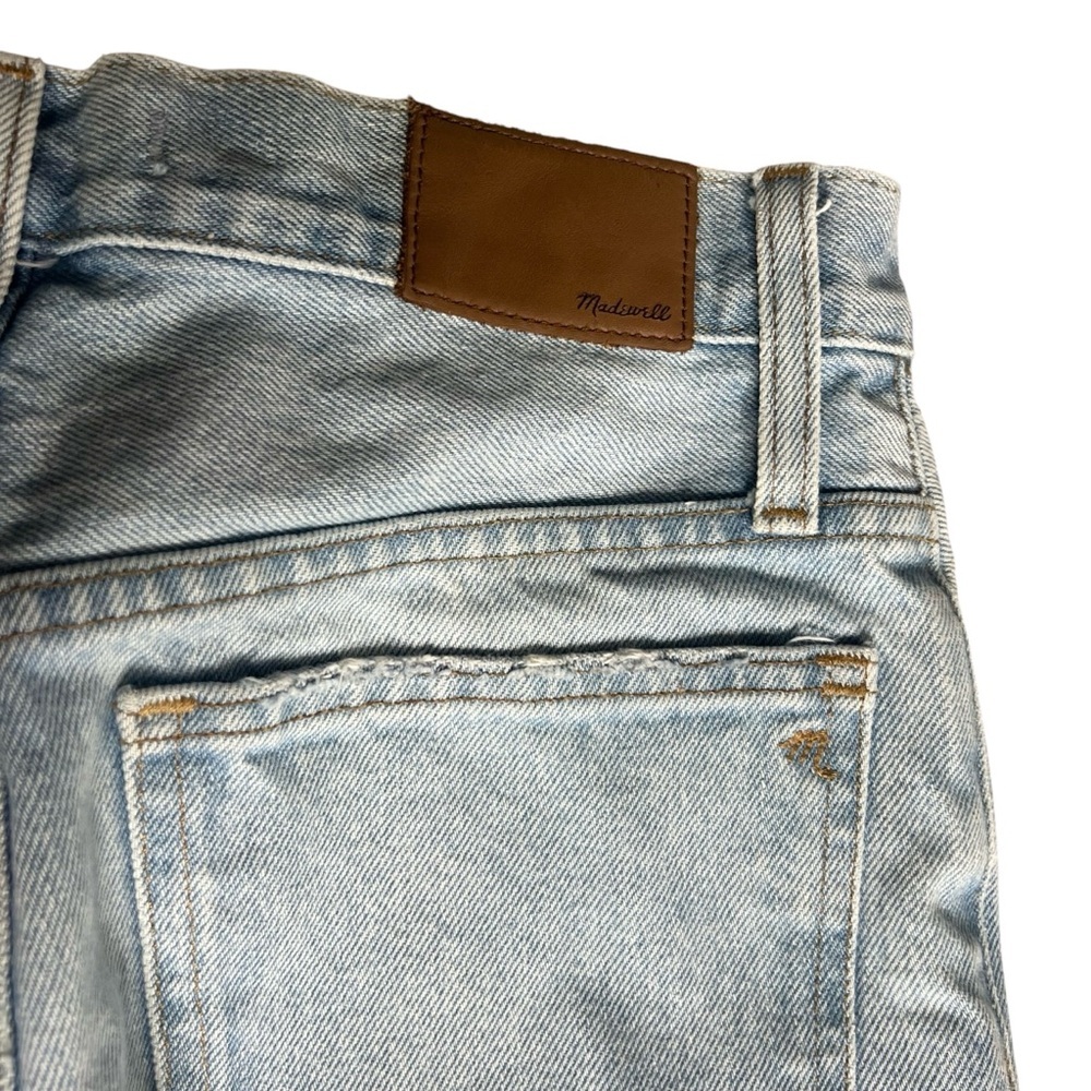 Madewell Classic Jean Straight Leg with Rips - Picture 5 of 10
